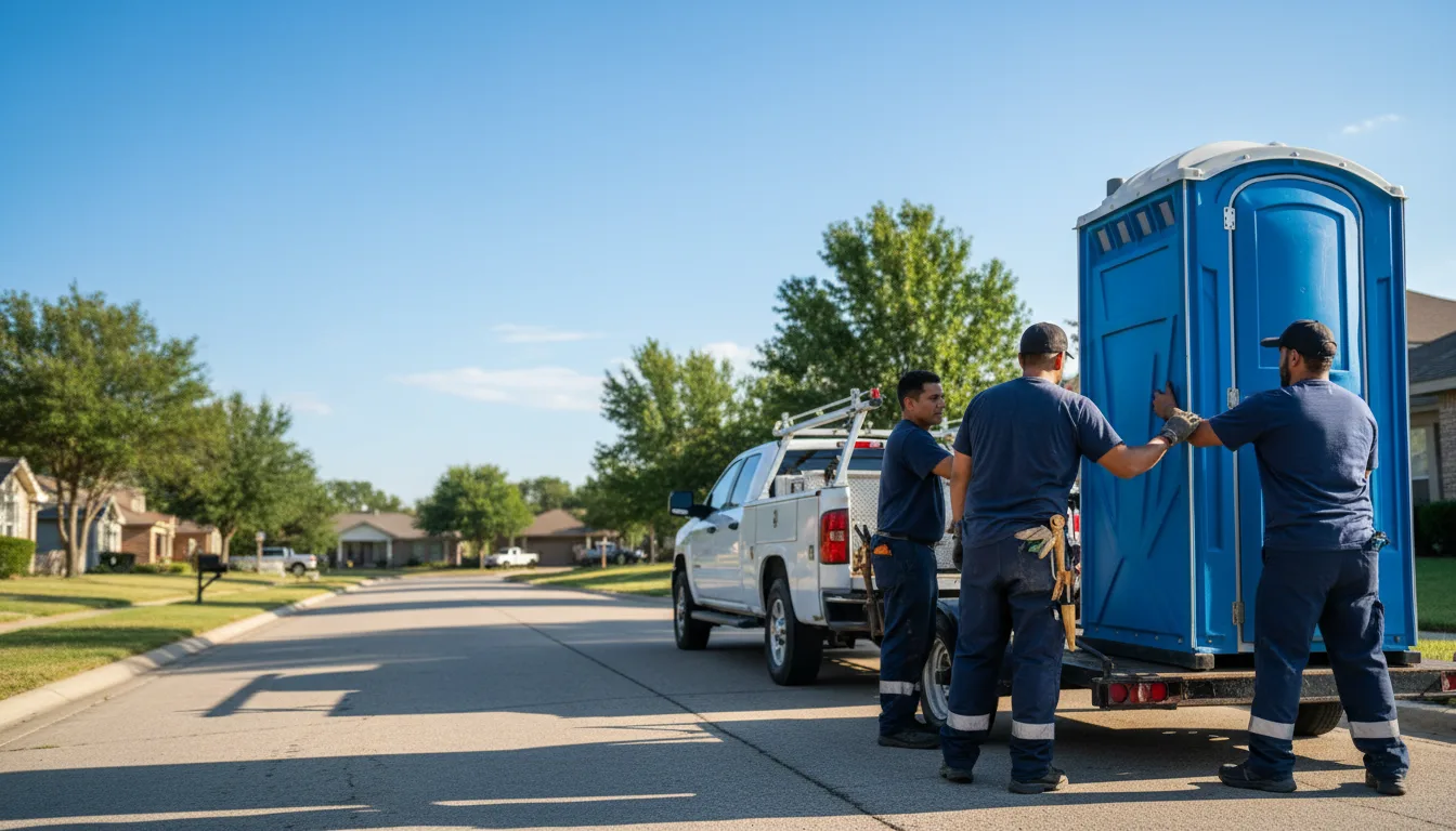 Portable Toilet Rental in Fremont, MI near me